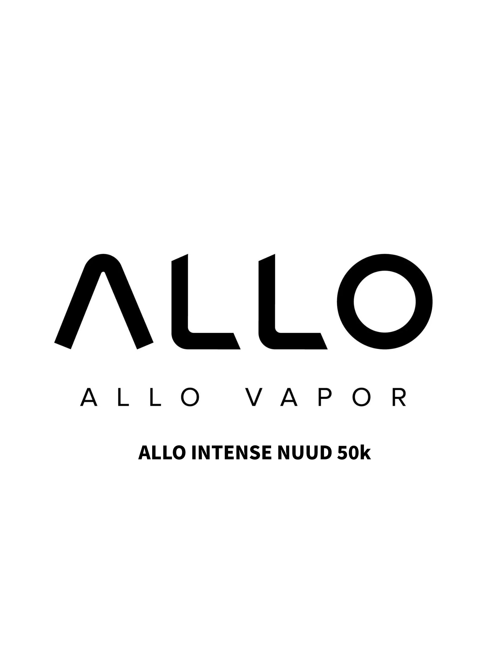 Shop ALLO Intense Nuud 50K products online in Canada