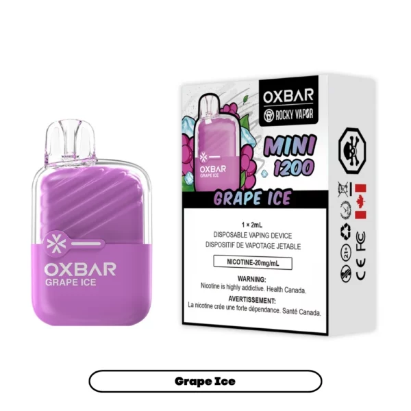 OxBar Mini 1200 - Grape Ice