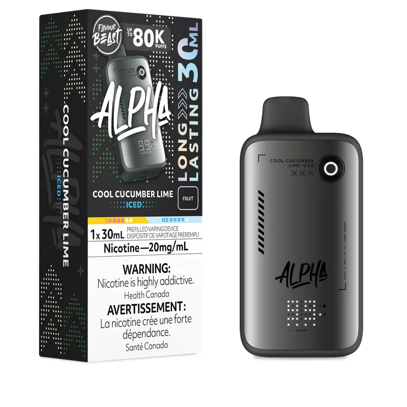 Flavour Beast Alpha 80K - Cool Cucumber Lime Iced