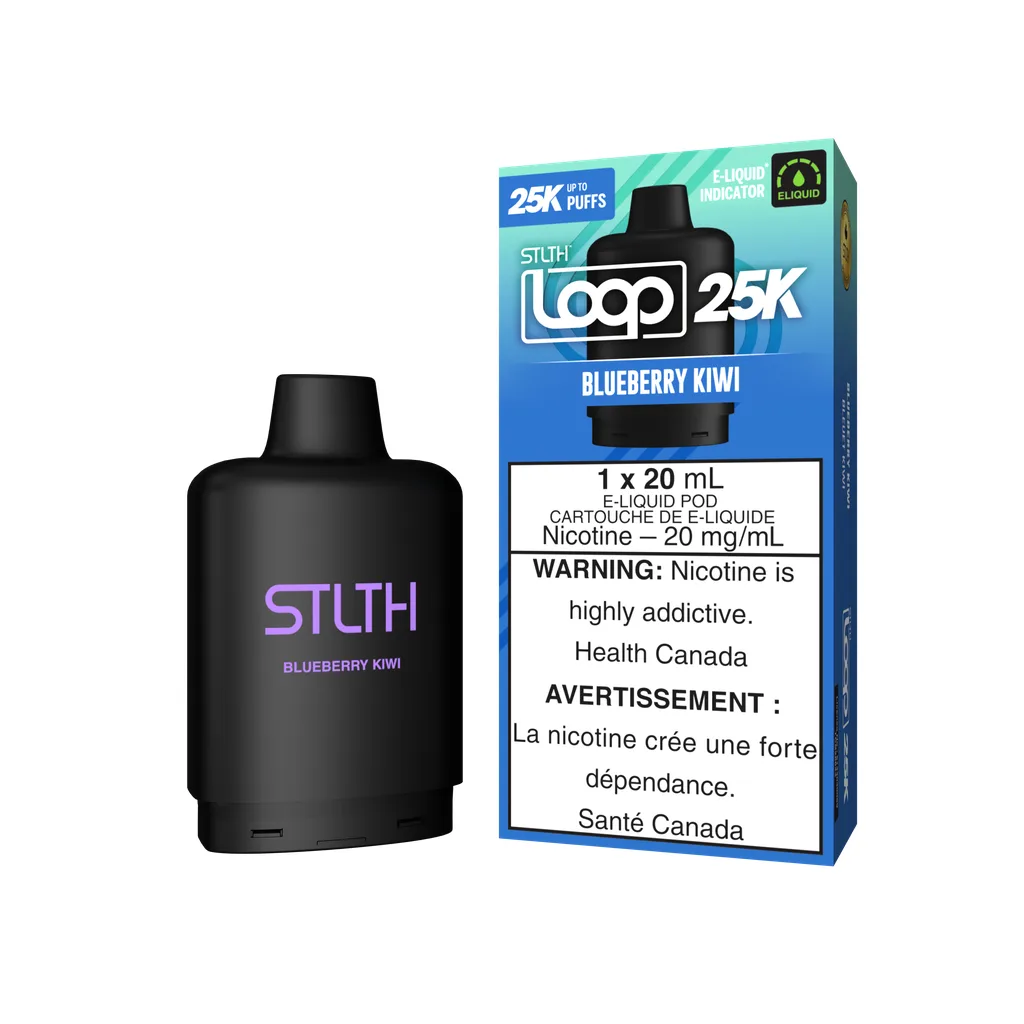 STLTH Loop 25K Pod - Blueberry Kiwi