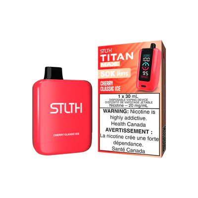 STLTH TITAN MAX 50k - Cherry Classic ice