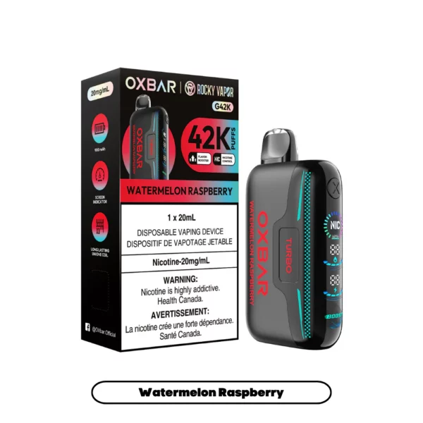 OXBAR x Rocky Vapor G42K - Watermelon Raspberry