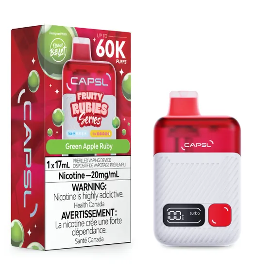CAPSL AFX17 60K - Fruity Rubies Green Apple Ruby