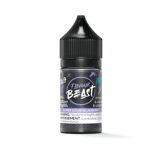 Flavour Beast - Super Sour Blueberry Iced 30ml Salt