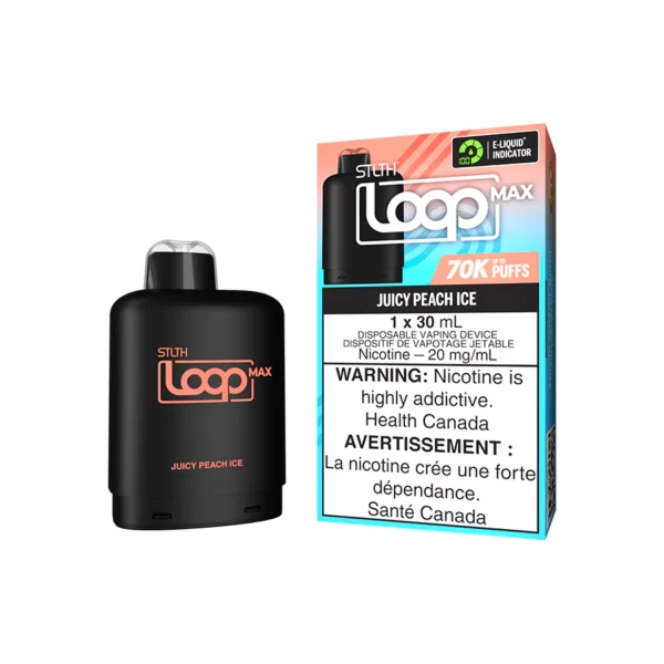STLTH Loop Max 70k Pod - Juicy Peach Ice