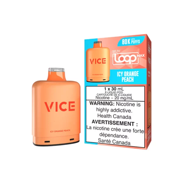 STLTH LOOP MAX x VICE 80K Pod - Icy Orange Peach