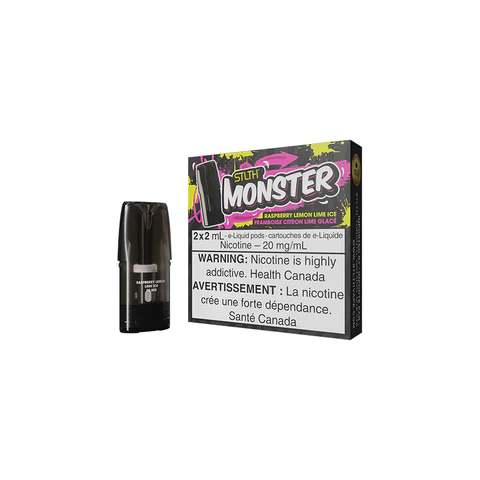 STLTH Monster - Raspberry Lemon Lime Ice (2 pack)