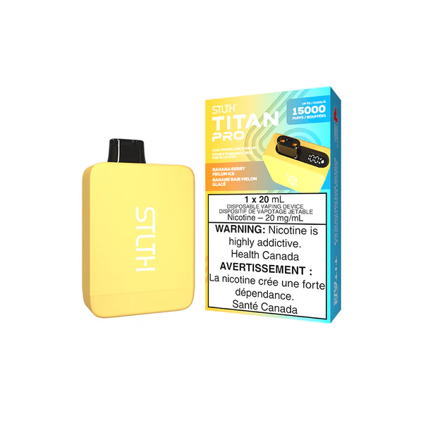 STLTH TITAN PRO 15k - Banana Berry Melon Ice