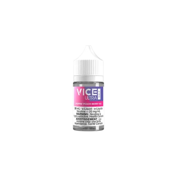 VICE Ultra Salt - Poppin' Peach Berry Ice