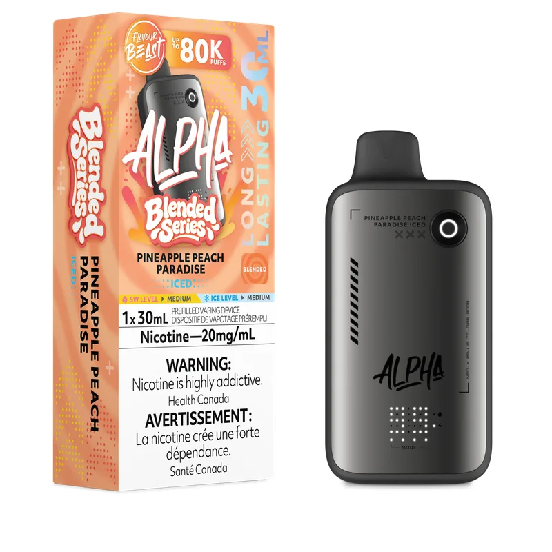 Flavour Beast Alpha 80K - Pineapple Peach Paradise Iced