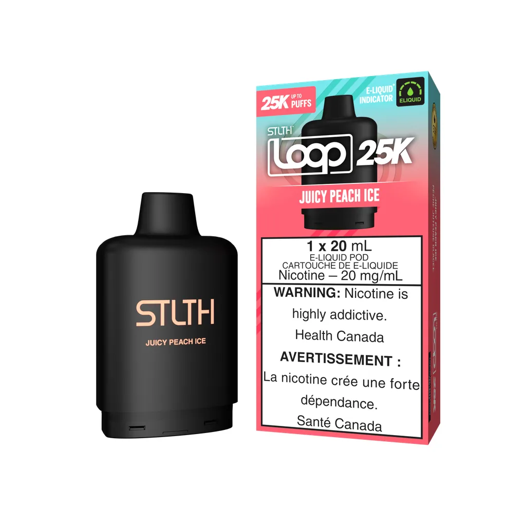 STLTH Loop 25K Pod - Juicy Peach Ice