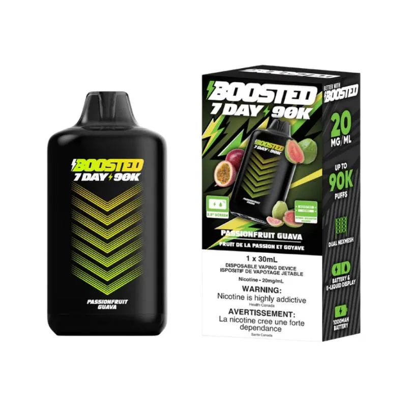 Boosted 7Day 90K - Passionfruit Guava