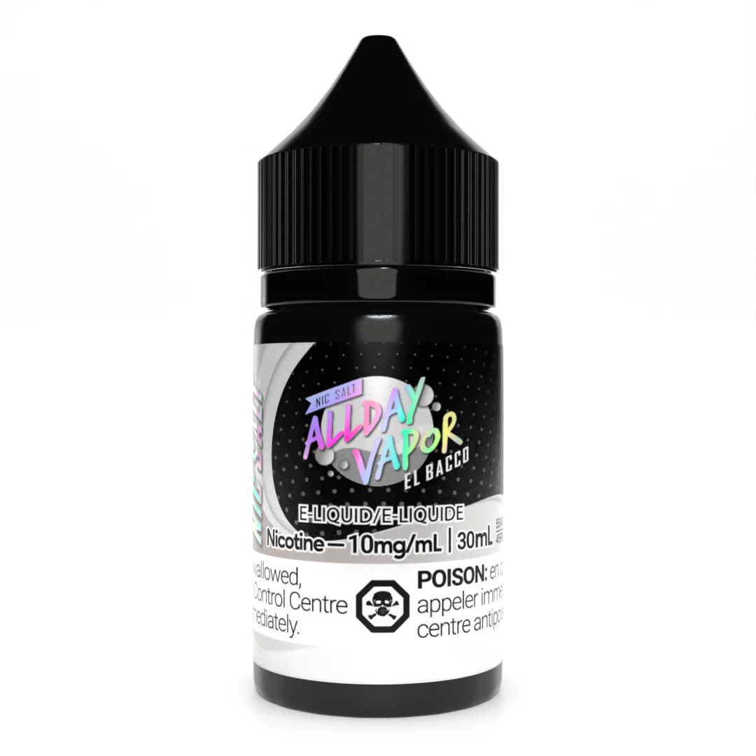 All Day Vapor - El Bacco 30ml Salt