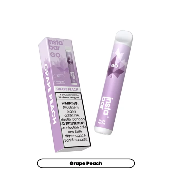 Insta Bar GO - Grape Peach