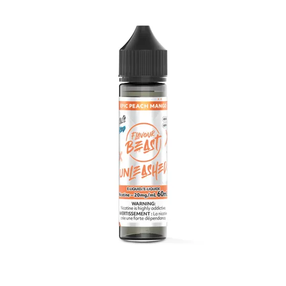 Flavour Beast Unleashed Series - Epic Peach Mango Iced 60ml Salt