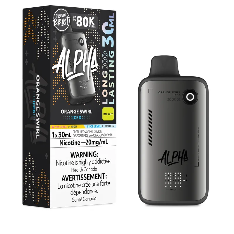 Flavour Beast Alpha 80K - Orange Swirl Iced