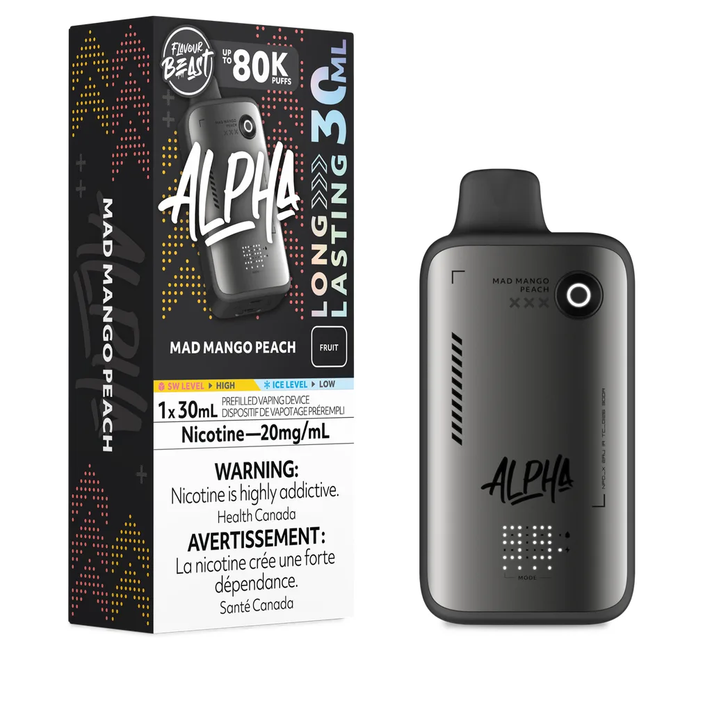 Flavour Beast Alpha 80K - Mad Mango Peach