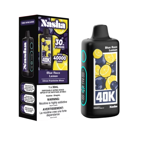 Nasha 40k - Blue Razz Lemon