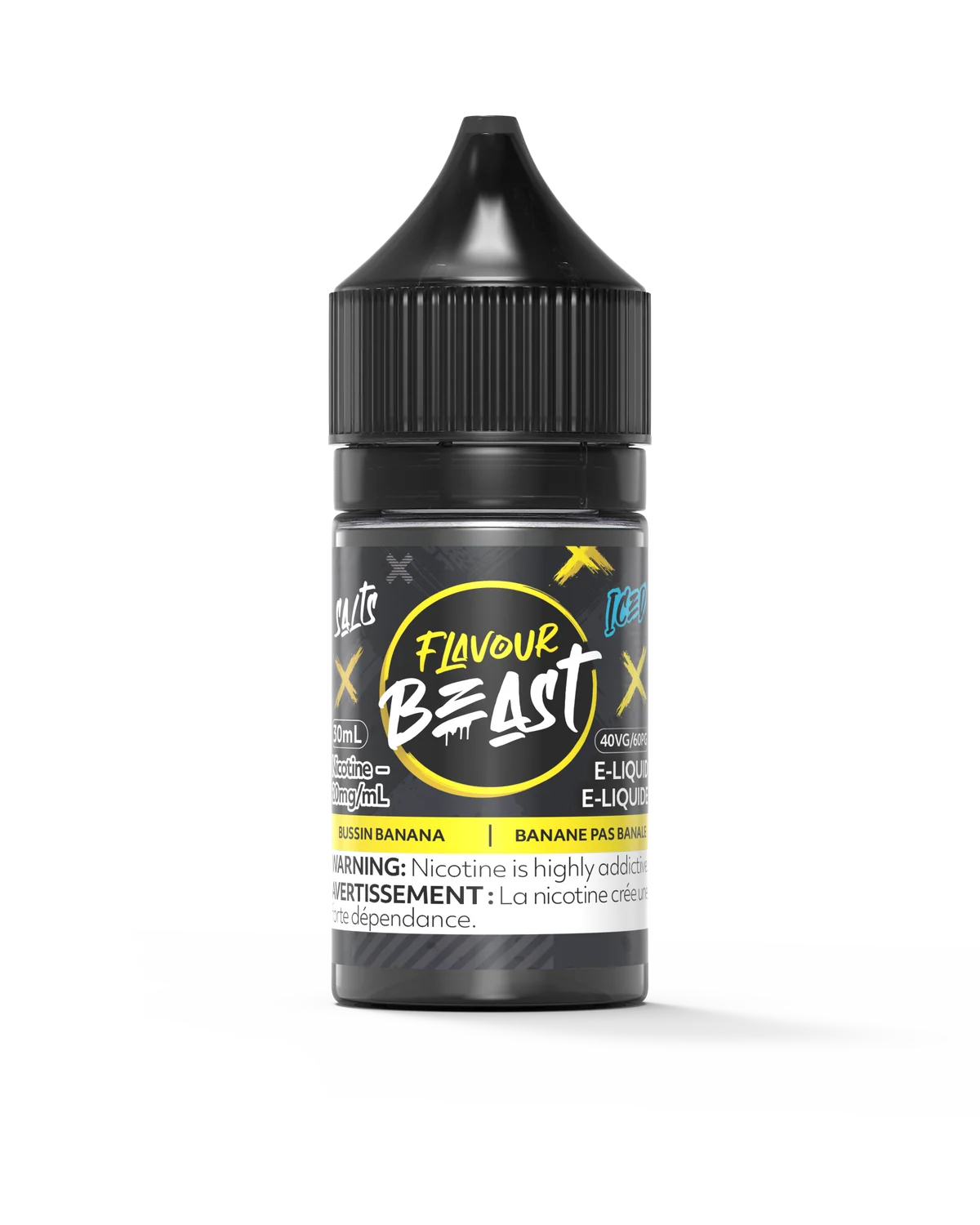 Flavour Beast - Bussin' Banana Iced 30ml Salt