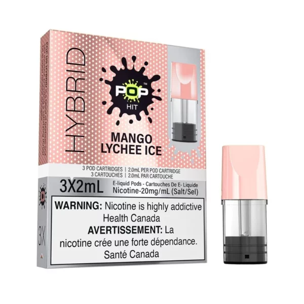 POP Pods - Mango Lychee Ice (3 Pack)
