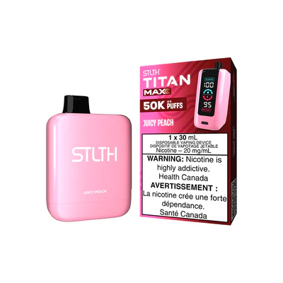 STLTH TITAN Max 50k - Juicy Peach