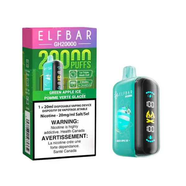 Elf Bar GH20k - Green Apple Ice