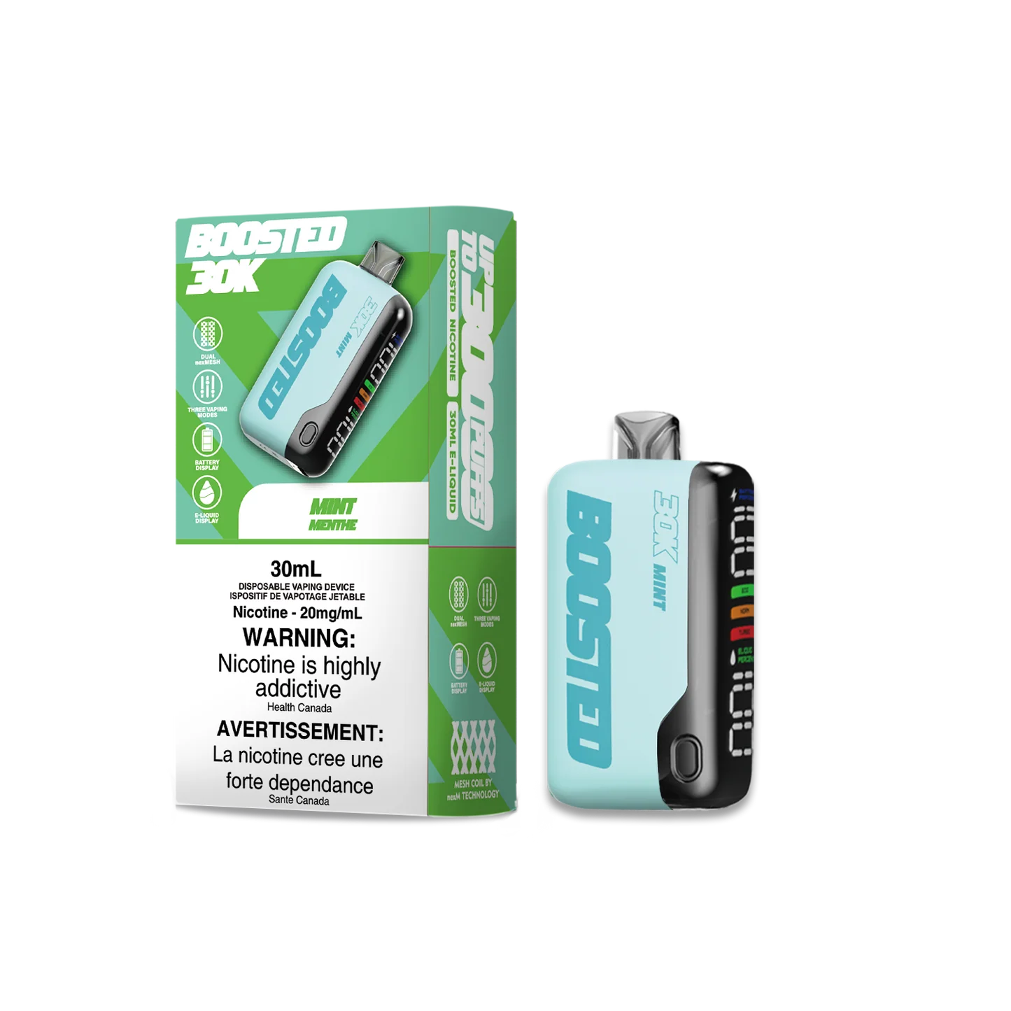 Boosted Bar 30K - Mint