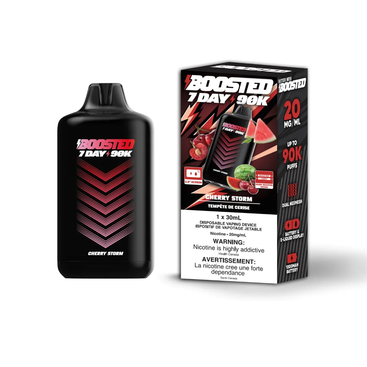 Boosted 7Day 90K - Cherry Storm