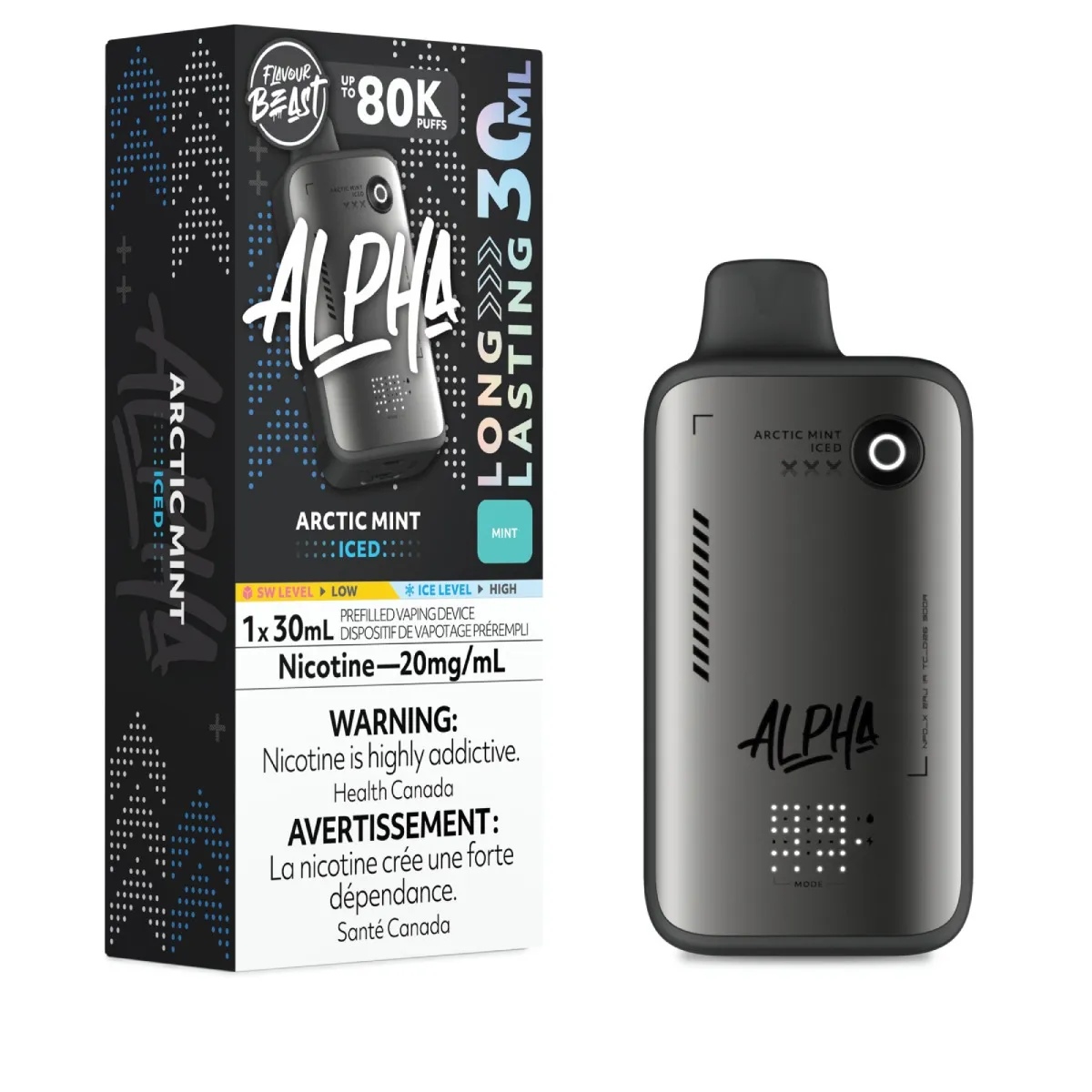 Flavour Beast Alpha 80K - Arctic Mint Iced