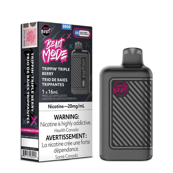 Flavour Beast Mode 8000 - Trippin' Triple Berry