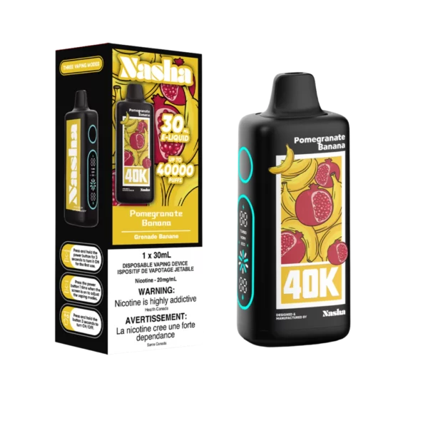 Nasha 40k - Pomegranate Banana
