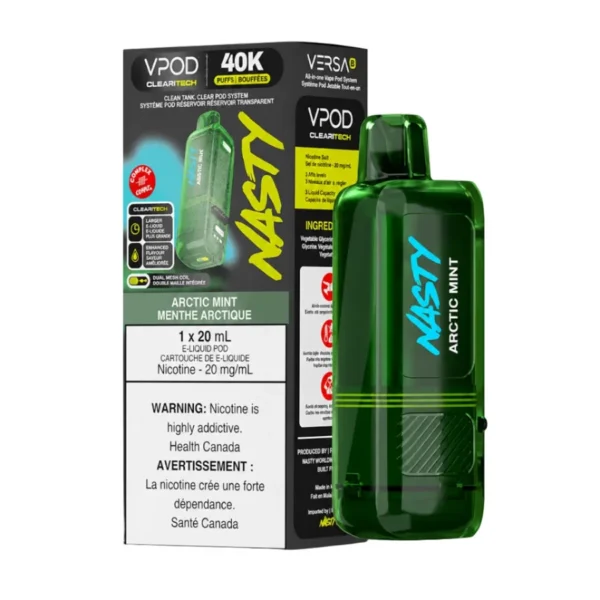 Nasty VERSA X 40K Pod - Arctic Mint