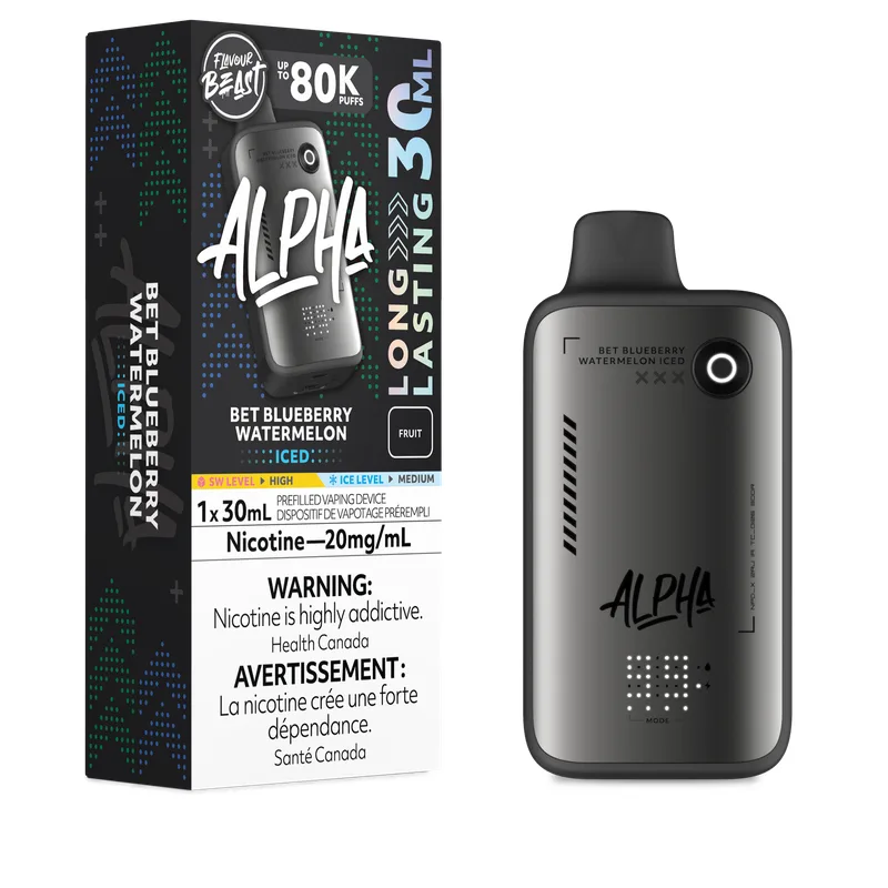 Flavour Beast Alpha 80K - Bet Blueberry Watermelon Iced