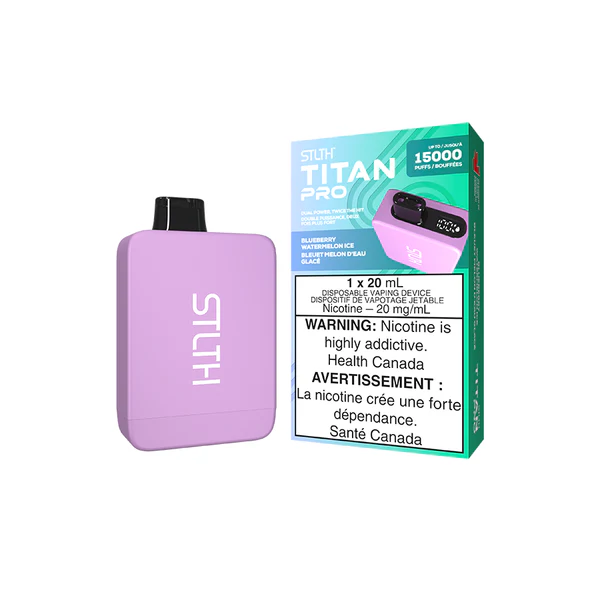 STLTH TITAN PRO 15k - Blueberry Watermelon Ice