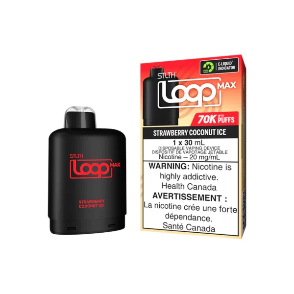 STLTH Loop Max Pod - Strawberry Coconut Ice