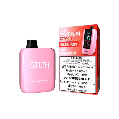 STLTH TITAN MAX 50k - Juicy Grapefruit Ice