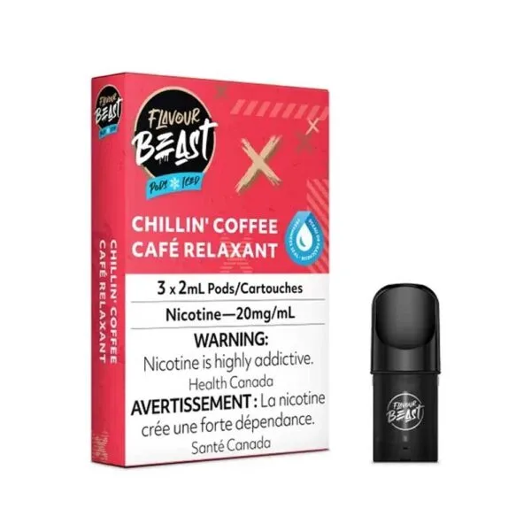 Flavour Beast Pods - Chillin' Coffee Iced (3 Pack)