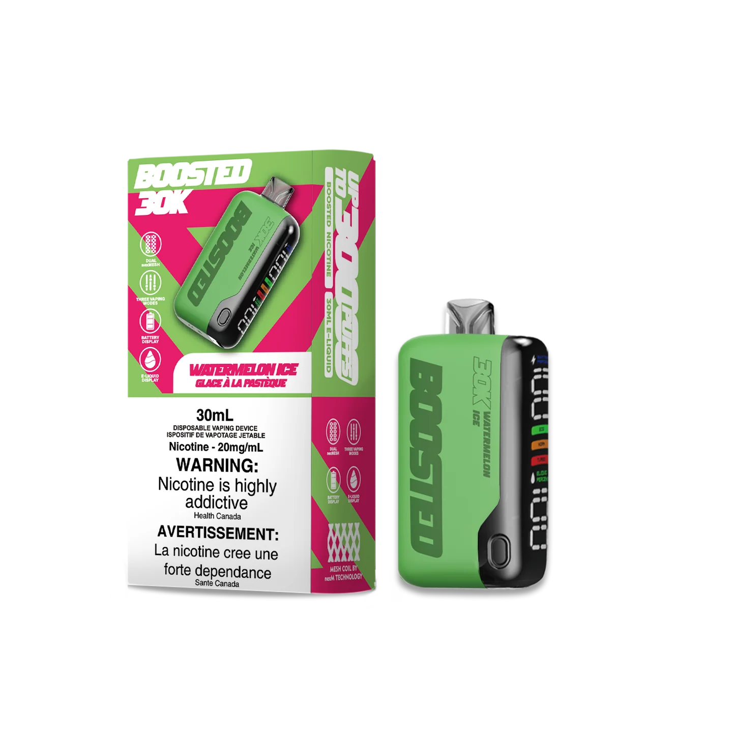 Boosted Bar 30K product