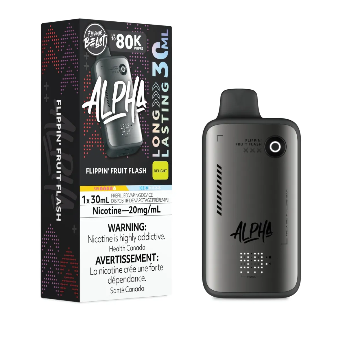 Flavour Beast Alpha 80K - Flippin' Fruit Flash