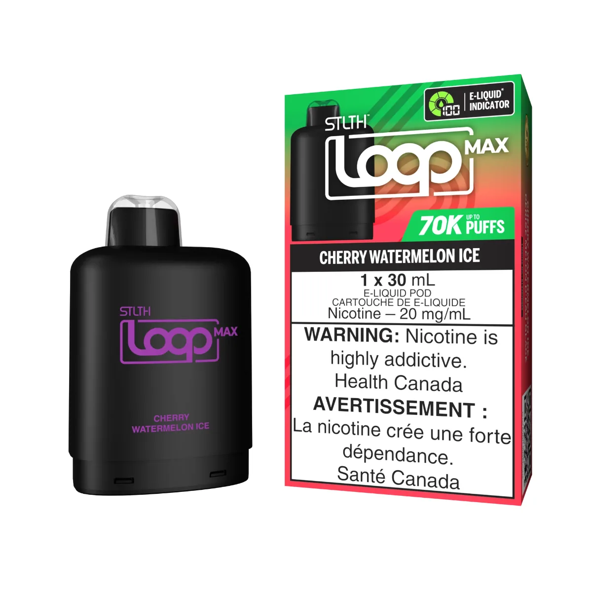 STLTH Loop Max Pod - Cherry Watermelon Ice