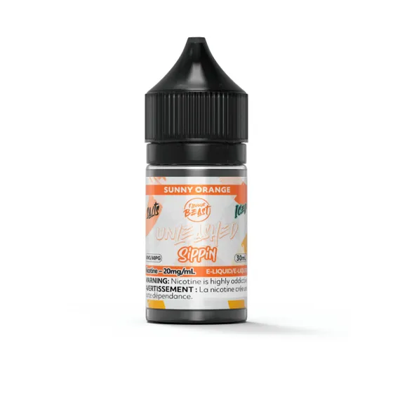 Flavour Beast Unleashed Sippin' - Sunny Orange Iced 30ml Salt
