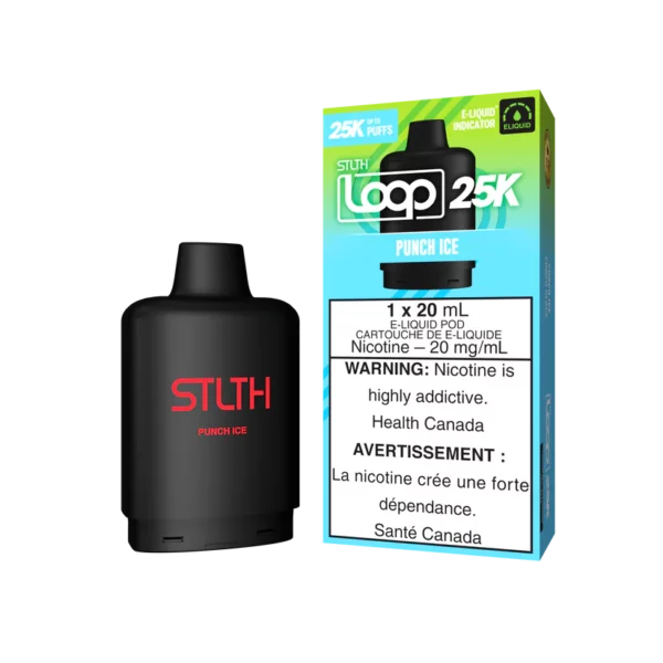 STLTH Loop 25K Pod Pack - Punch Ice