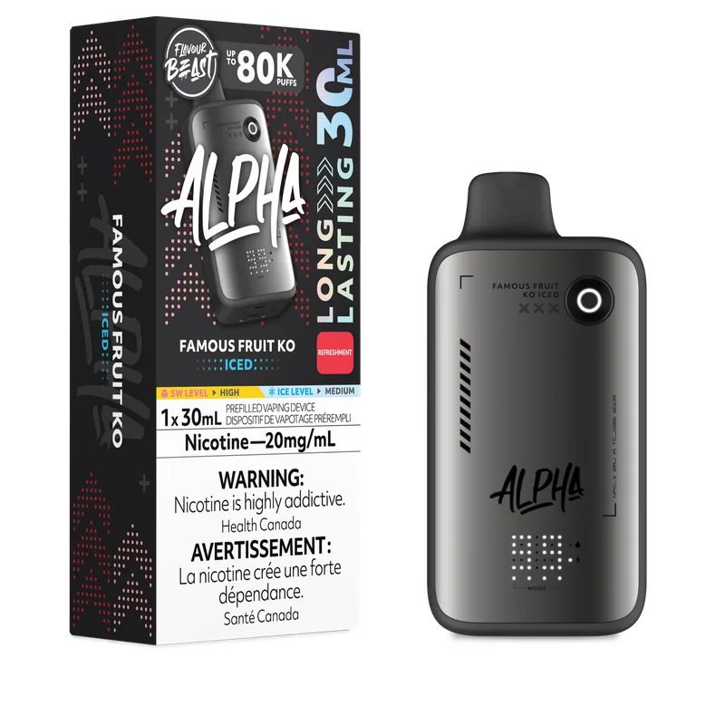 Flavour Beast Alpha 80K - Famous Fruit KO Iced