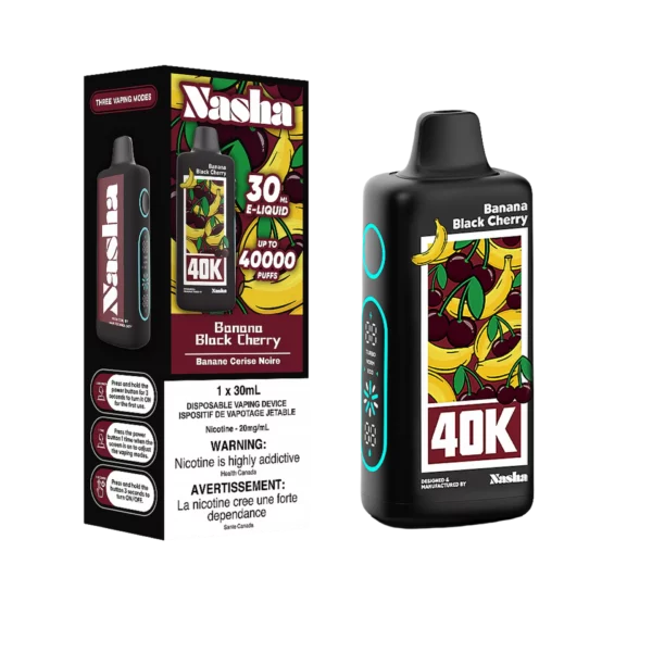 Nasha 40k - Banana Black Cherry