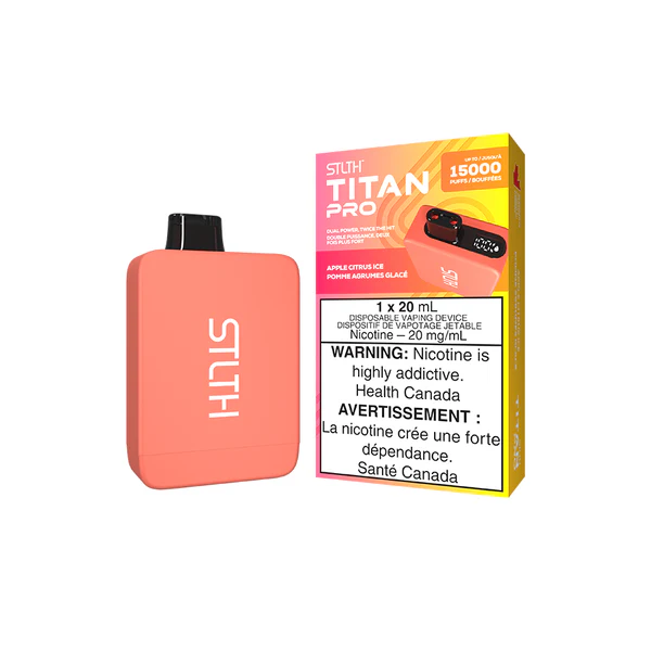 STLTH TITAN PRO 15k - Apple Citrus Ice