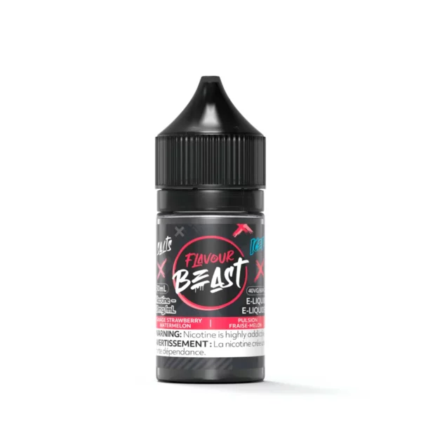 Flavour Beast - Savage Strawberry Watermelon Iced 30ml Salt