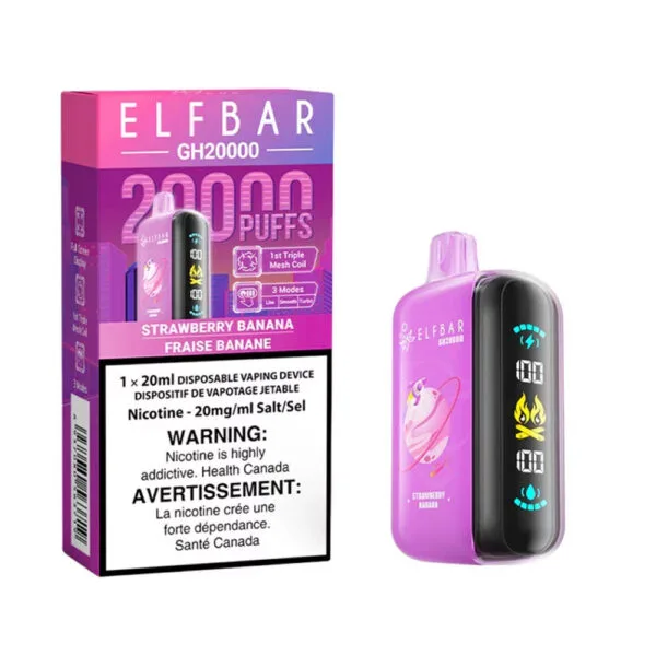 Elf Bar GH20k - Strawberry Banana
