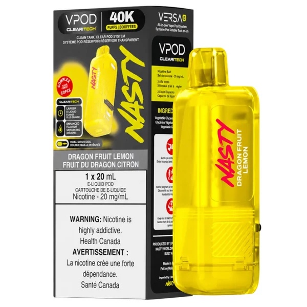 Nasty VERSA X 40K Pod - Dragon Fruit Lemon