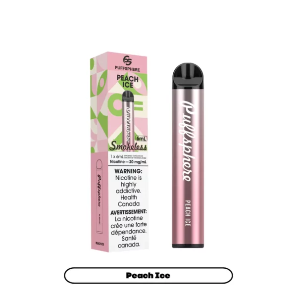 Puffsphere Smokeless - Peach Ice