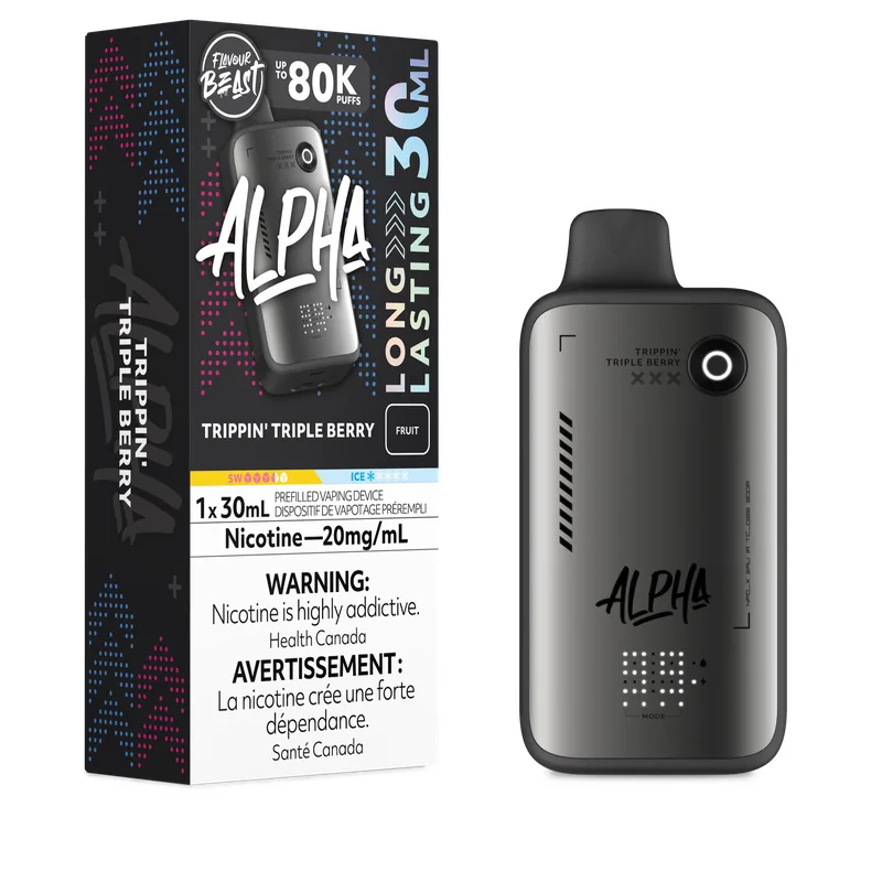 Flavour Beast Alpha 80K - Trippin' Triple Berry
